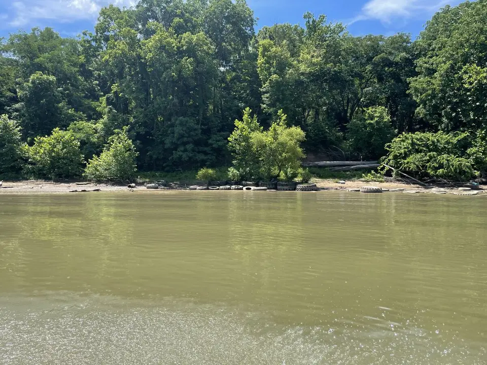 Ohio River, near Charlestown, Indiana — June 24, 2022