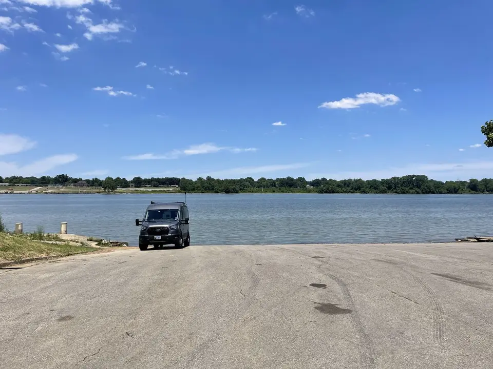 Ohio River, at Oak Park, Indiana — June 24, 2022