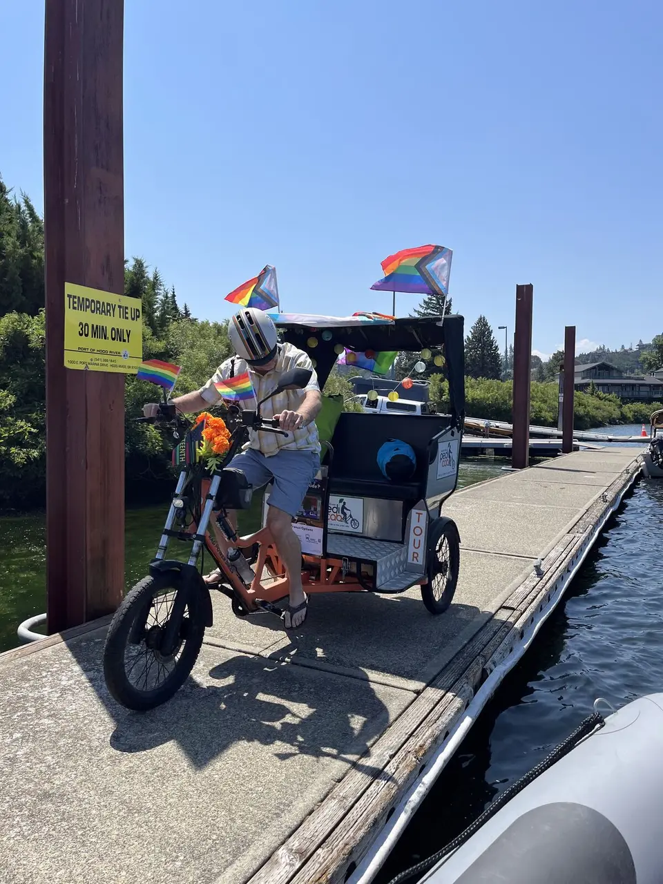 Columbia River, at Hood River, Oregon — June 24, 2025
