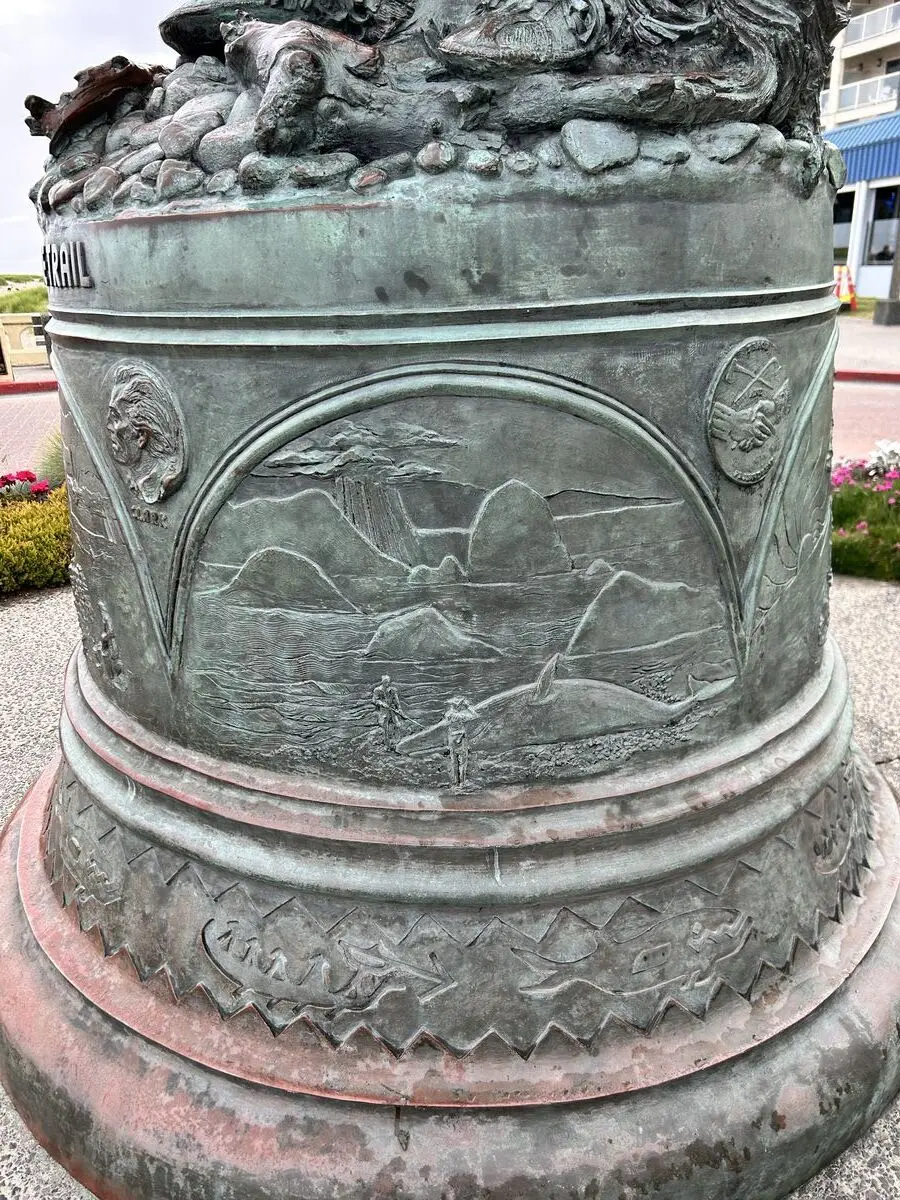 Columbia River, at Seaside, Oregon — June 25, 2025