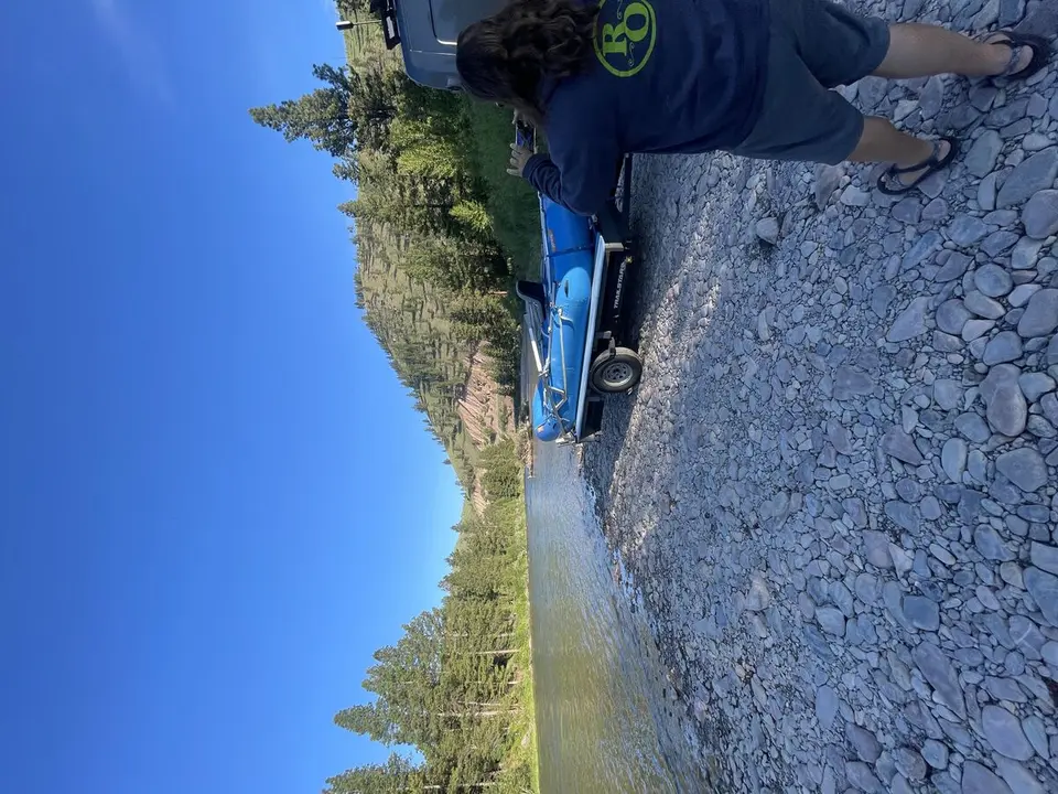 Blackfoot River, near Seeley Lake, Montana — July 12, 2022