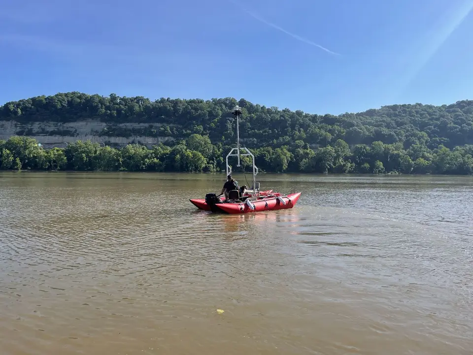 Ohio River, at Ashland, Kentucky — June 21, 2022