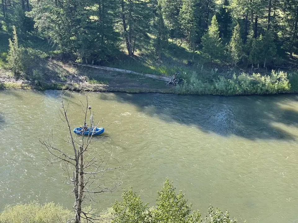 Blackfoot River, near Seeley Lake, Montana — July 12, 2022