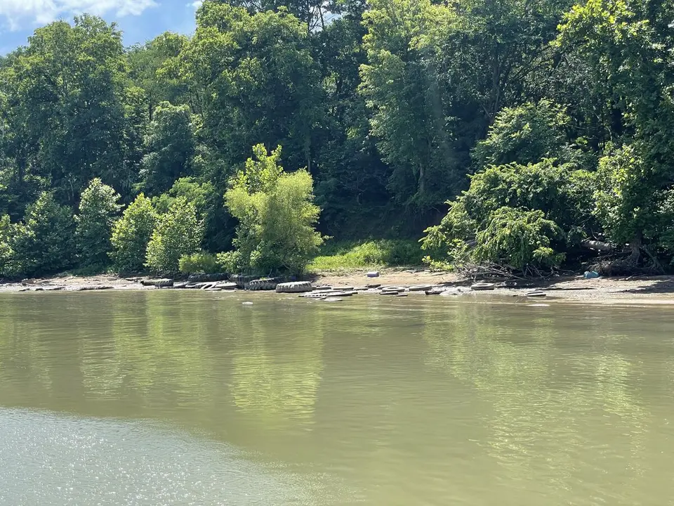 Ohio River, near Charlestown, Indiana — June 24, 2022