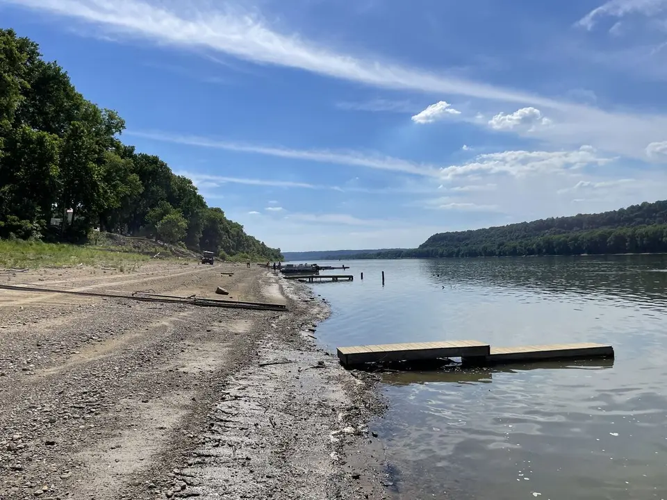 Ohio River, near Fort Knox, Kentucky — June 24, 2022