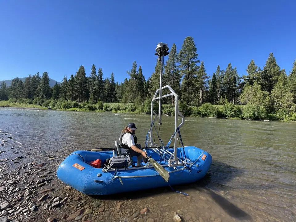 Blackfoot River, near Seeley Lake, Montana — July 12, 2022