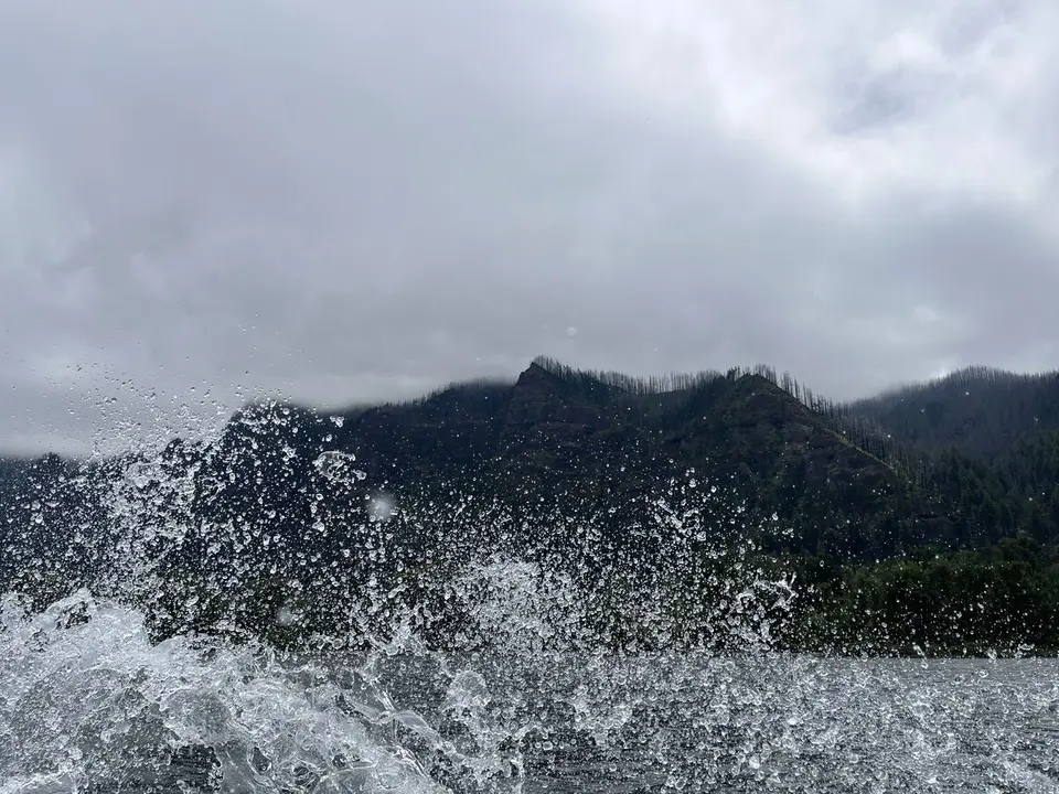 Columbia River, near Cascade Locks, Oregon — June 25, 2025