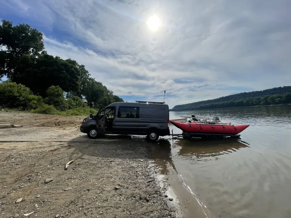 Ohio River, near Fort Knox, Kentucky — June 24, 2022