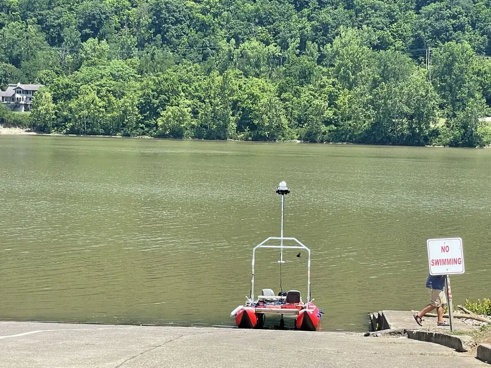 Ohio River, at Maysville, Kentucky — June 22, 2022