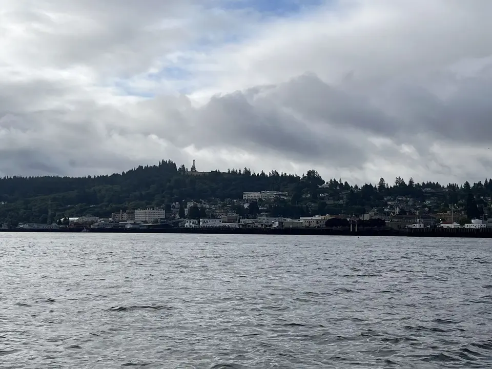 Columbia River, at Astoria, Oregon — June 25, 2025