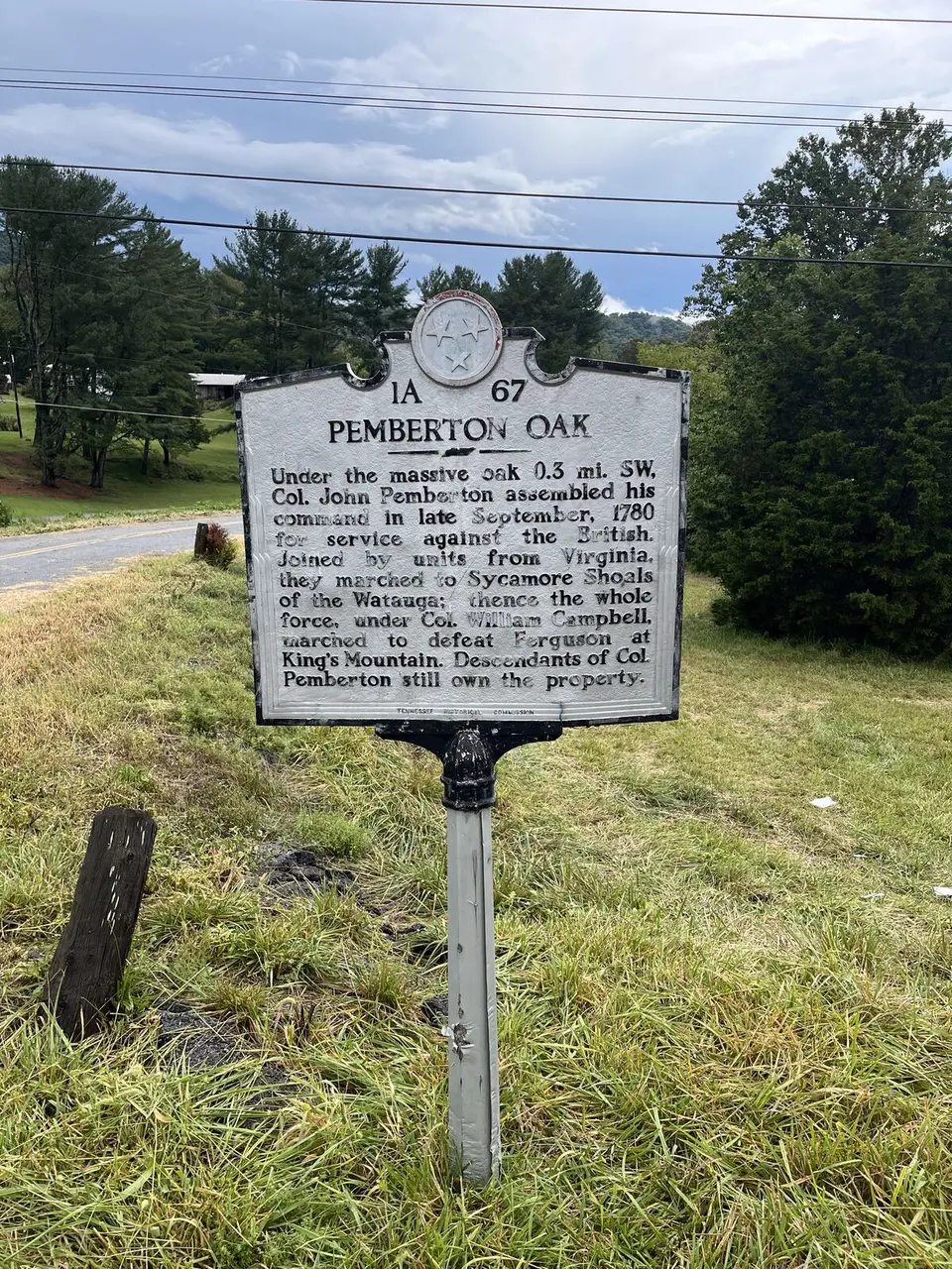 Near Fairmount, Tennessee — September 4, 2025