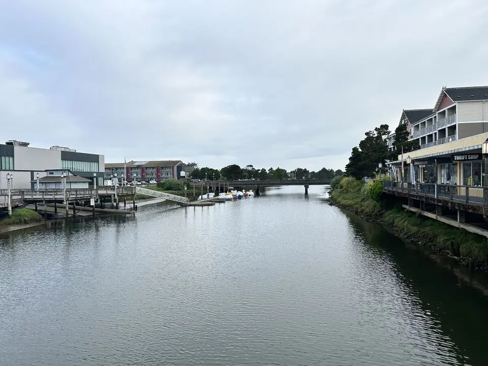 Columbia River, at Seaside, Oregon — June 25, 2025