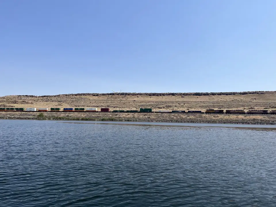 Columbia River, in Gilliam County, Oregon — June 23, 2025