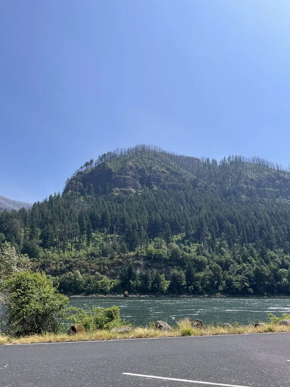 Columbia River, near Cascade Locks, Oregon — June 24, 2025