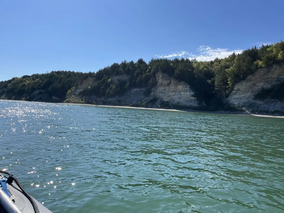 Lower Missouri River, near Wagner, South Dakota — September 15, 2025