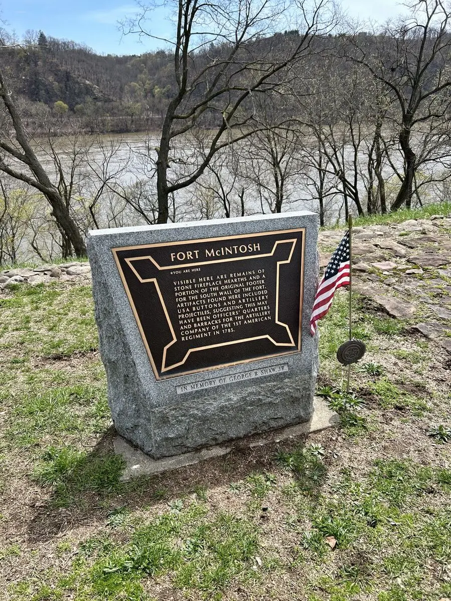 Upper Ohio River, at Beaver, Pennsylvania — April 9, 2025