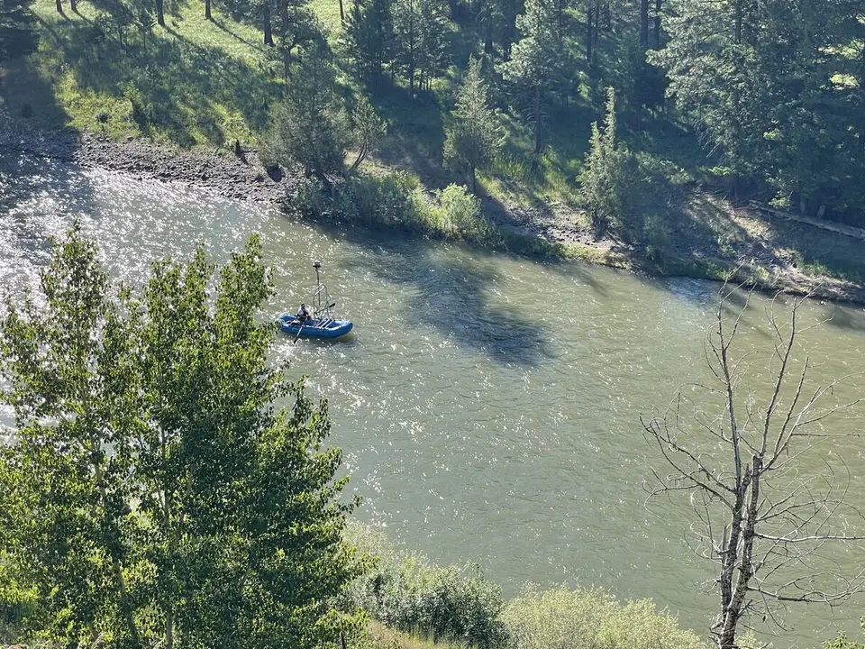 Blackfoot River, near Seeley Lake, Montana — July 12, 2022