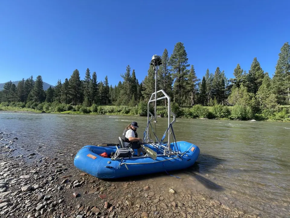 Blackfoot River, near Seeley Lake, Montana — July 12, 2022