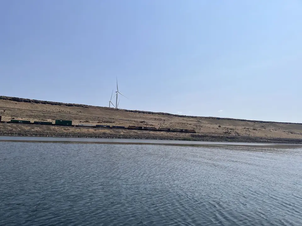 Columbia River, in Gilliam County, Oregon — June 23, 2025