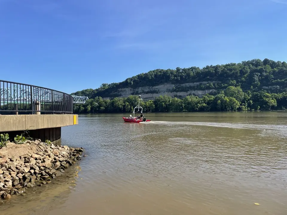 Ohio River, at Ashland, Kentucky — June 21, 2022