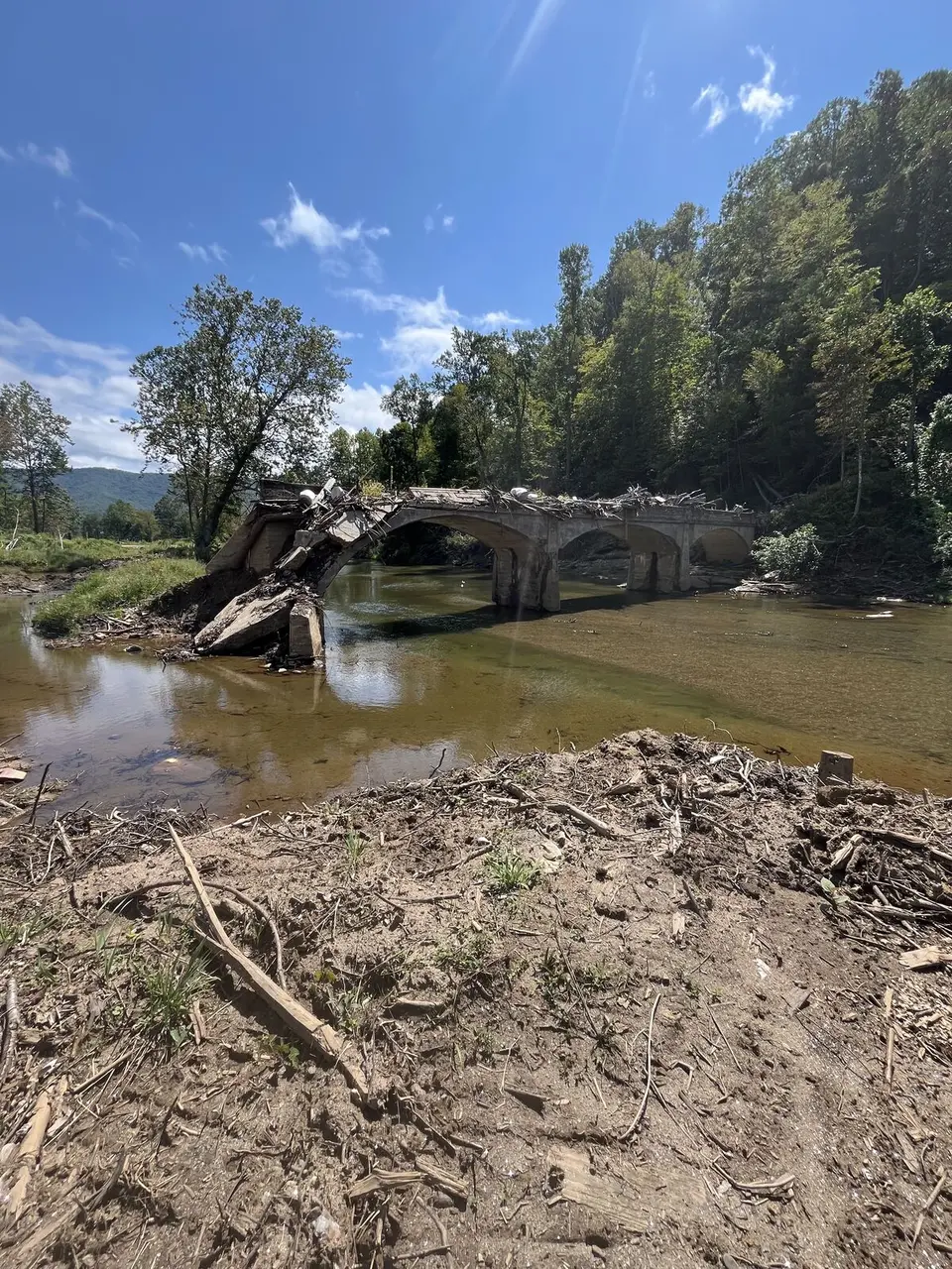 Near Spruce Pine, North Carolina — September 7, 2025