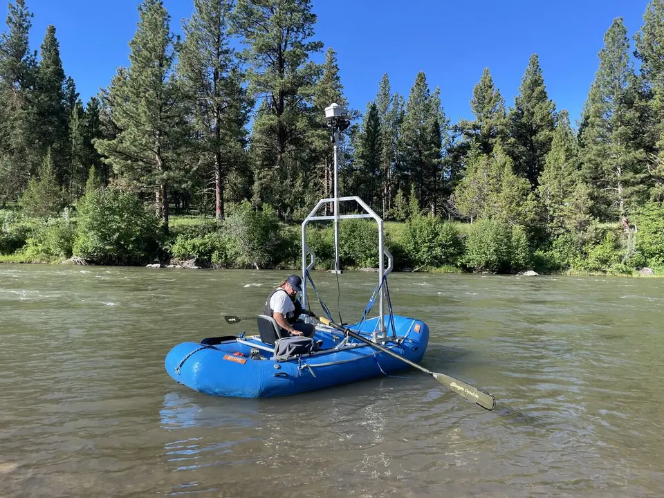 Blackfoot River, near Seeley Lake, Montana — July 12, 2022