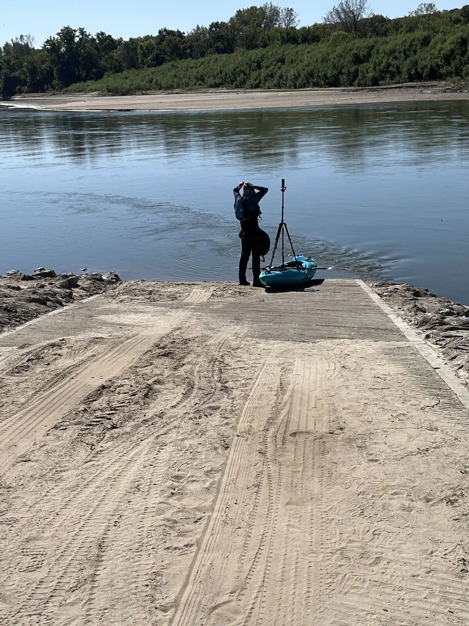Des Moines River, near Boone, Iowa — September 26, 2025