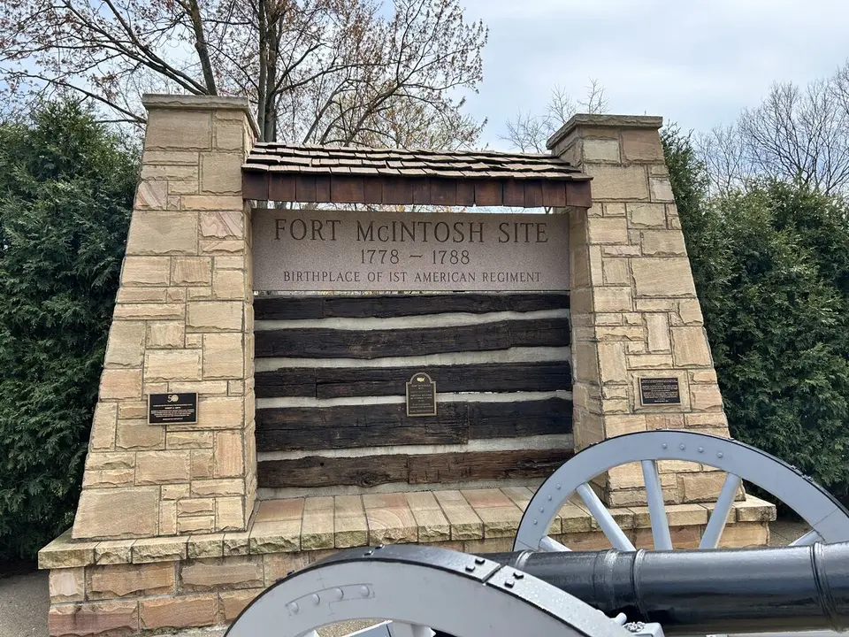Upper Ohio River, at Beaver, Pennsylvania — April 9, 2025