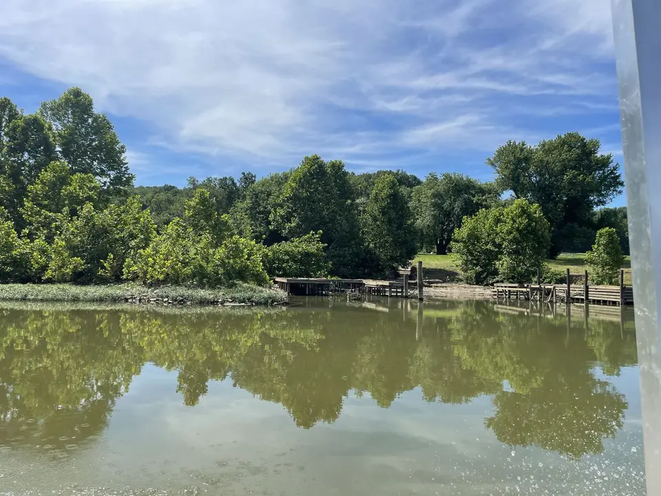 Ohio River, near La Grange, Kentucky — June 24, 2022