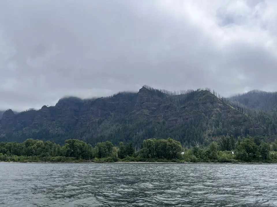 Columbia River, near Cascade Locks, Oregon — June 25, 2025