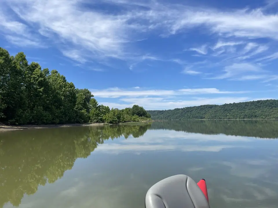 Ohio River, near La Grange, Kentucky — June 24, 2022