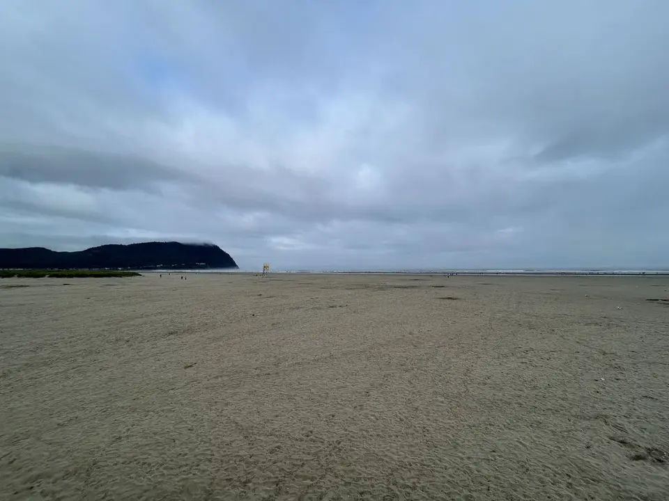Columbia River, at Seaside, Oregon — June 25, 2025