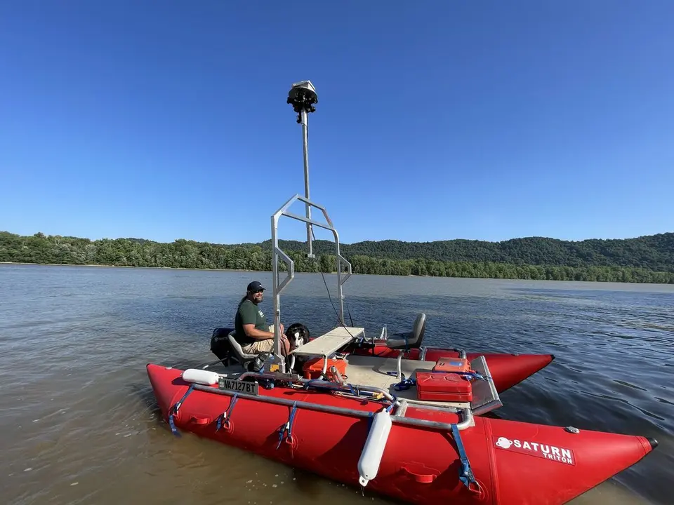 Ohio River, at Vanceburg, Kentucky — June 21, 2022