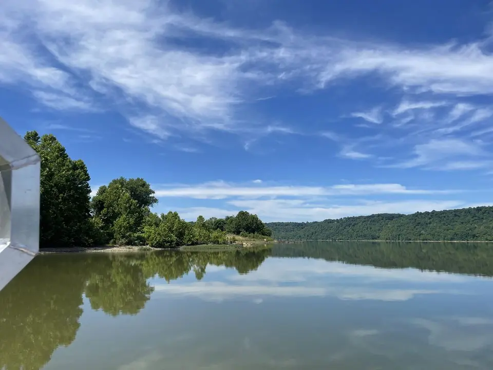 Ohio River, near La Grange, Kentucky — June 24, 2022