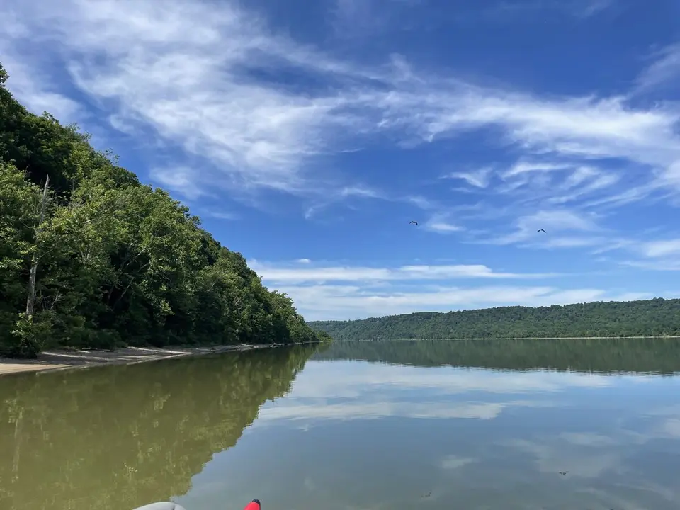 Ohio River, near Bedford, Kentucky — June 24, 2022