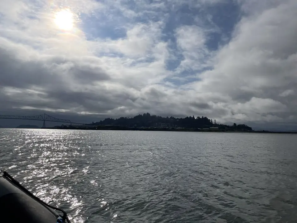Columbia River, at Astoria, Oregon — June 25, 2025