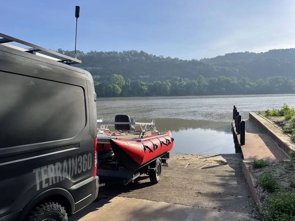 Ohio River, at Ashland, Kentucky — June 21, 2022