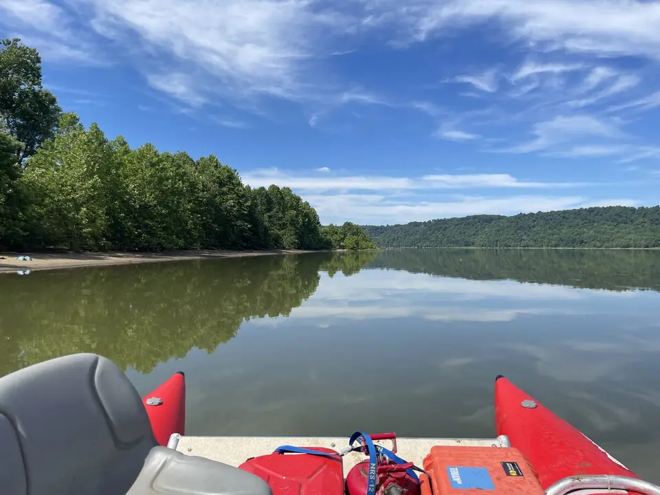Ohio River, near La Grange, Kentucky — June 24, 2022