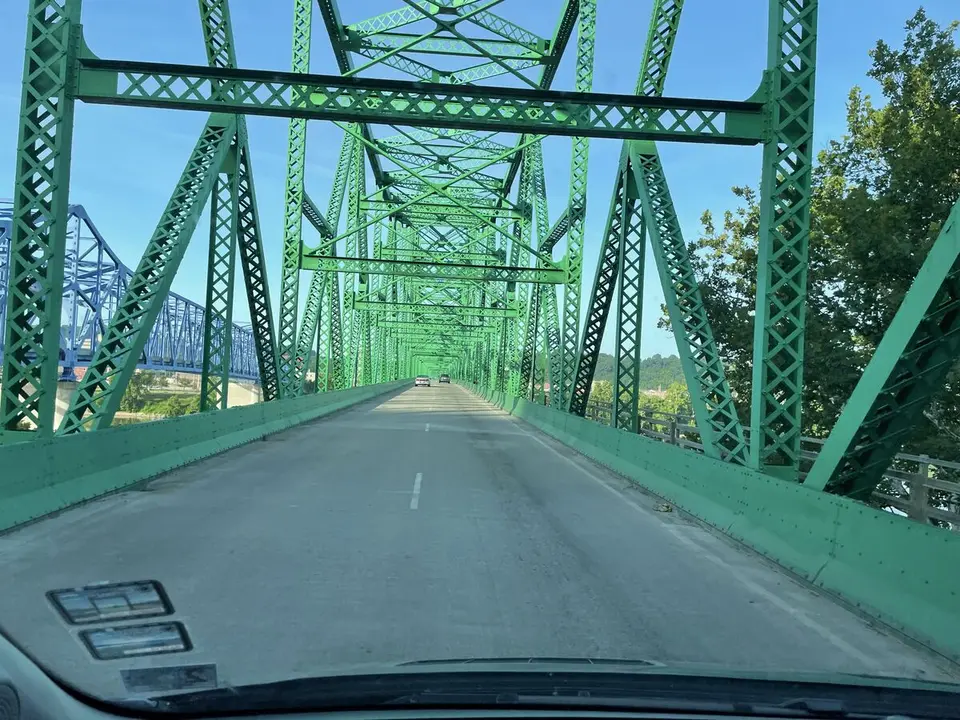 Ohio River, at Ashland, Kentucky — June 21, 2022