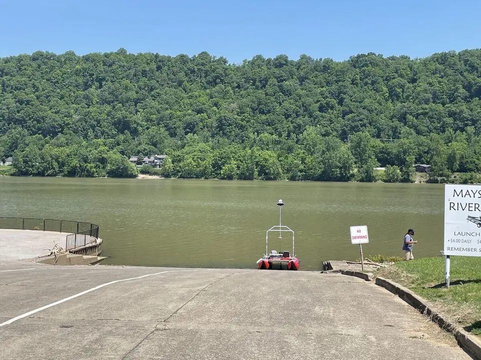 Ohio River, at Maysville, Kentucky — June 22, 2022