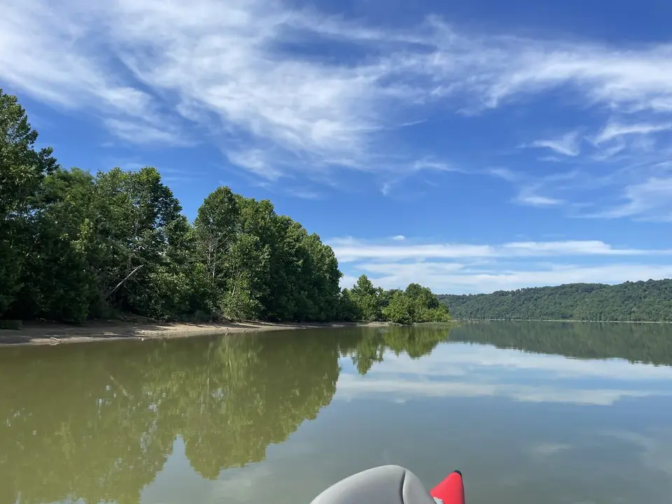 Ohio River, near La Grange, Kentucky — June 24, 2022