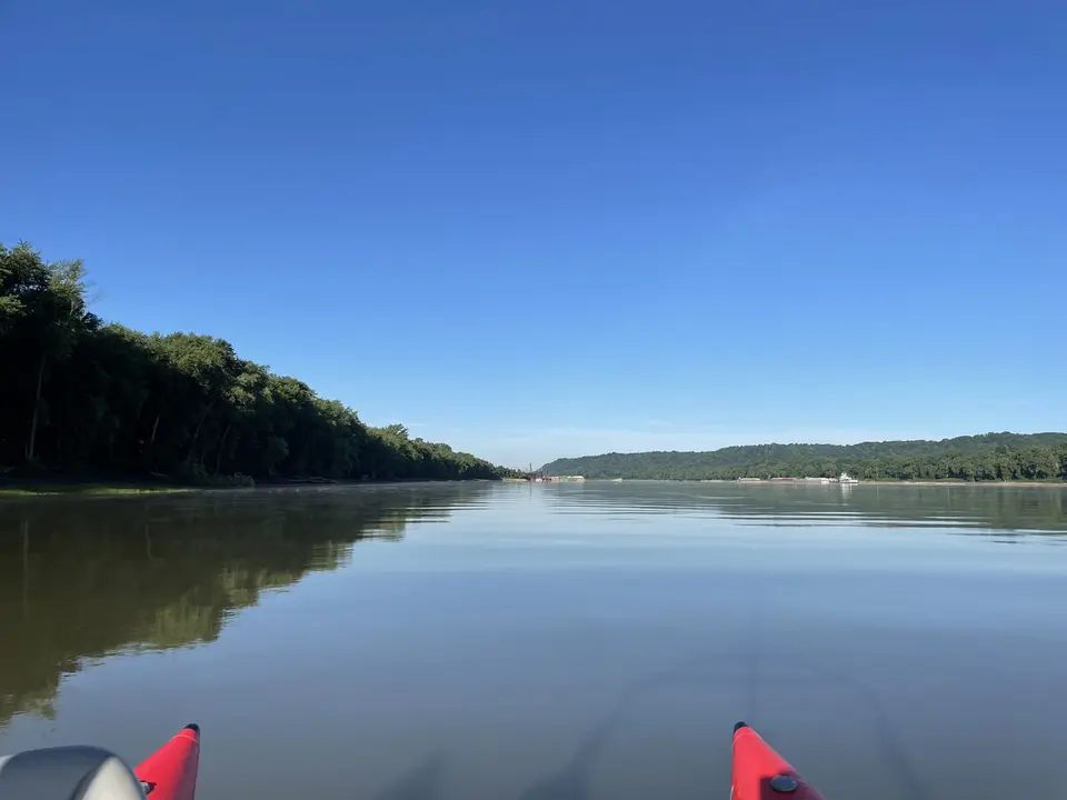 Ohio River, at Vevay, Indiana — June 24, 2022