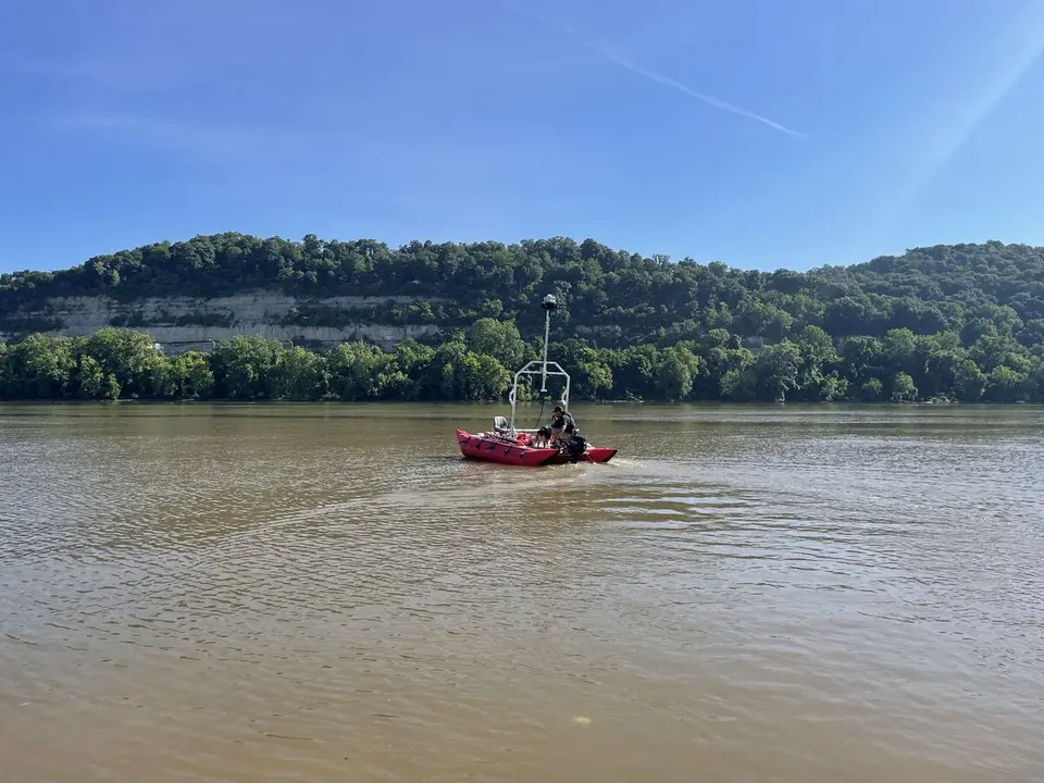 Ohio River, at Ashland, Kentucky — June 21, 2022