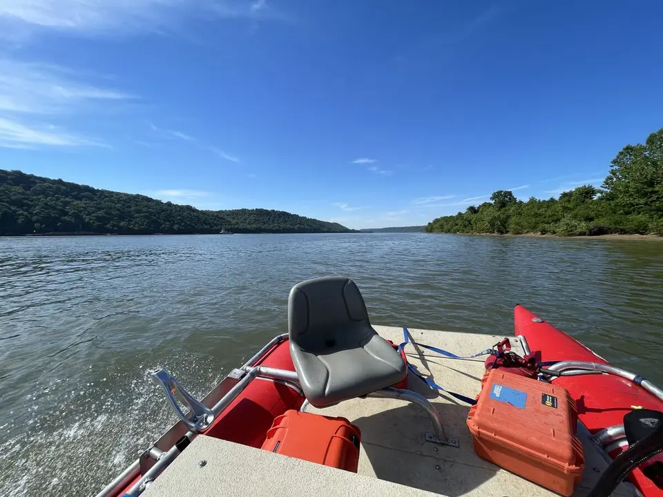 Ohio River, near Hanover, Indiana — June 24, 2022