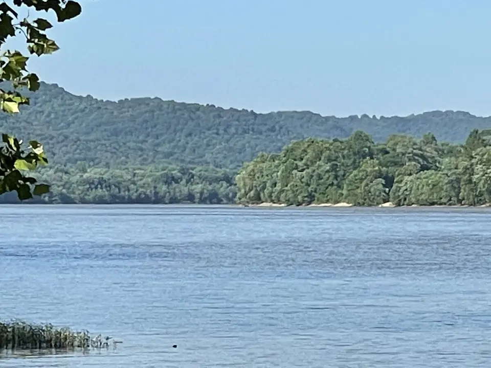 Ohio River, at Vanceburg, Kentucky — June 21, 2022