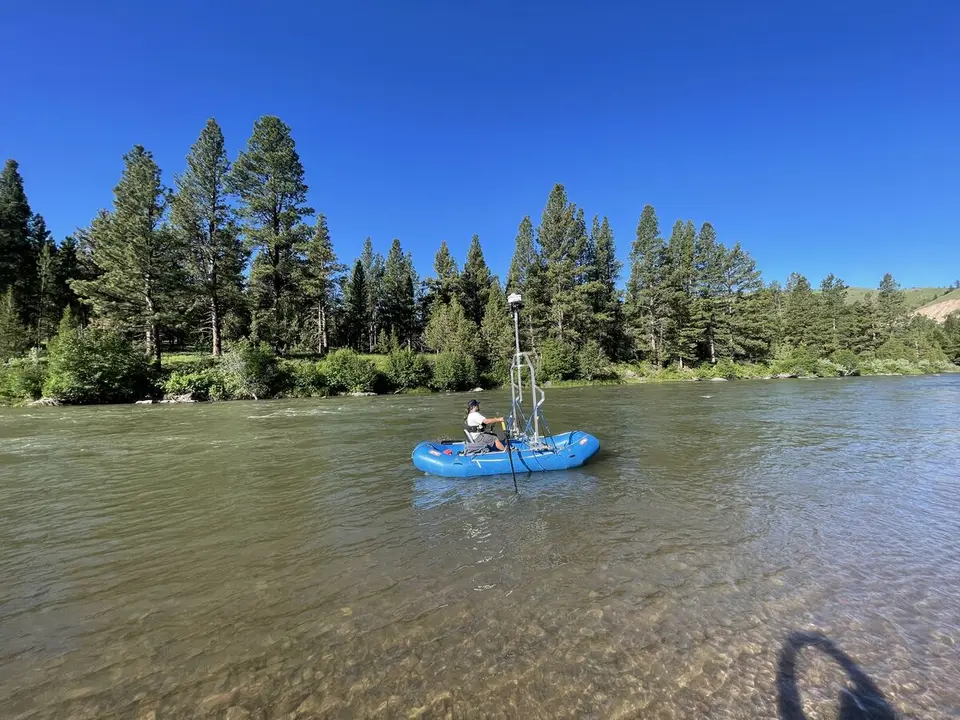 Blackfoot River, near Seeley Lake, Montana — July 12, 2022