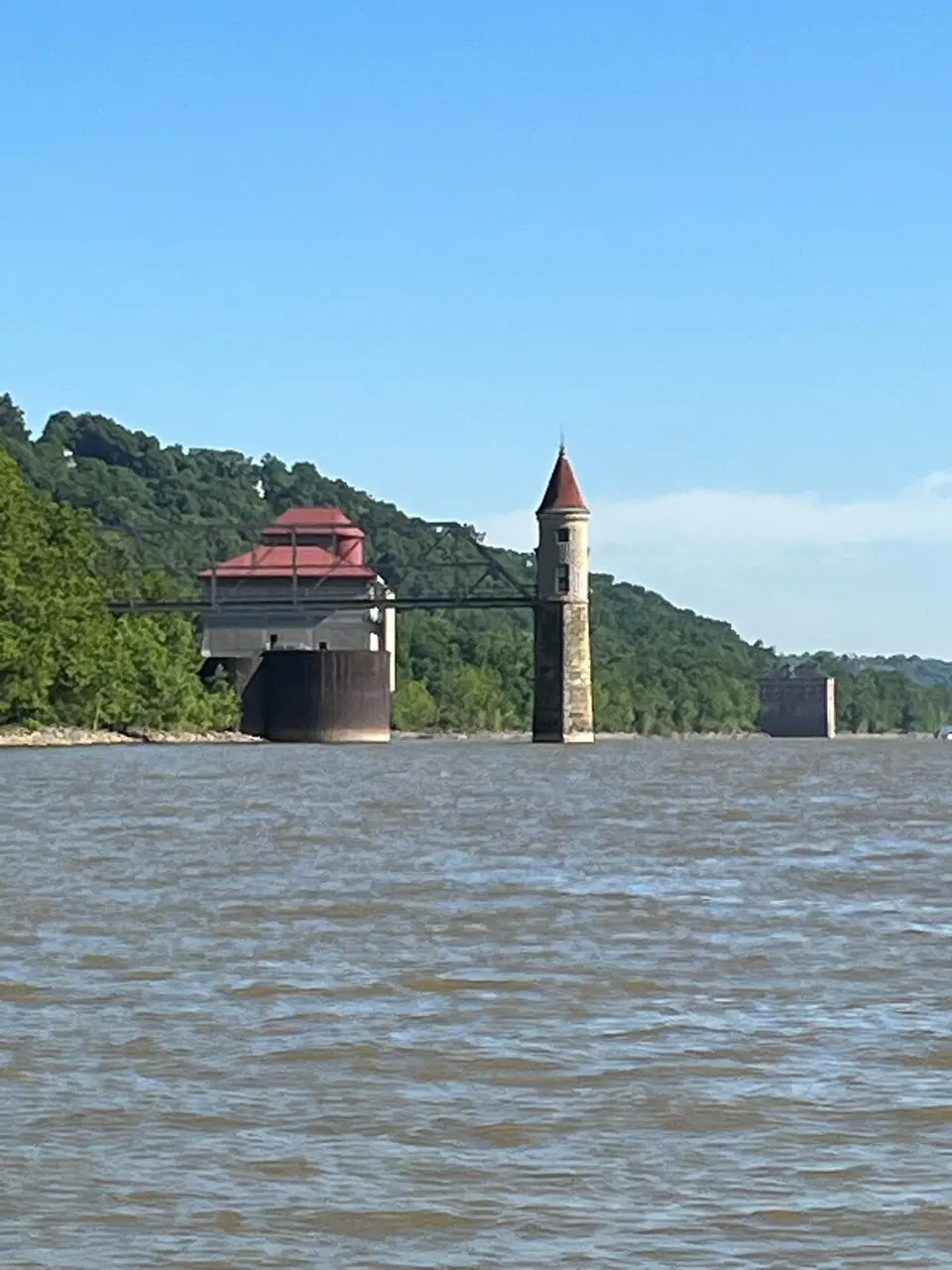 Ohio River, at Fort Thomas, Kentucky — June 23, 2022