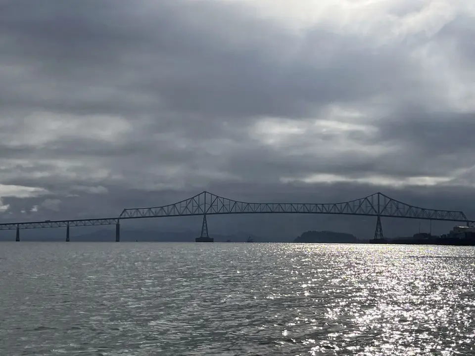 Columbia River, at Astoria, Oregon — June 25, 2025