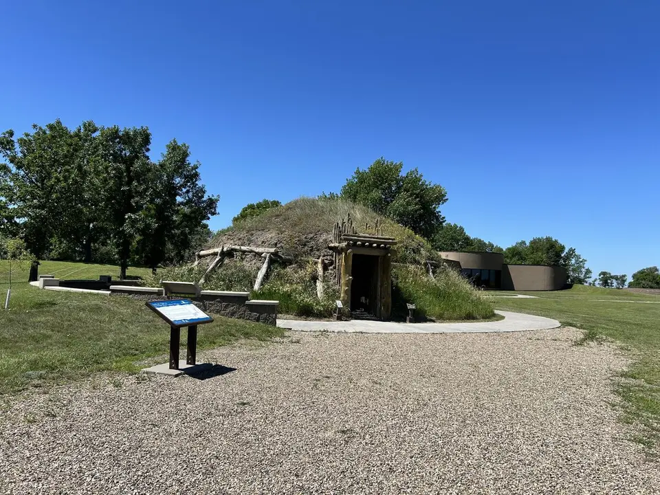Knife River, at Stanton, North Dakota — July 2, 2025