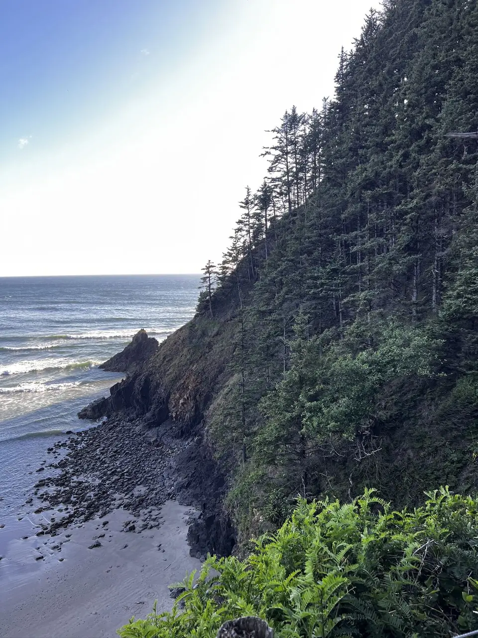Columbia River, at Cannon Beach, Oregon — June 28, 2025